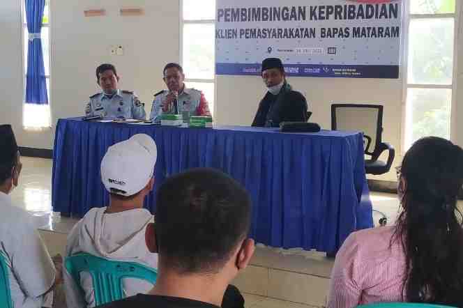 
 Usung Tema “Kembali Fitrah”, Klien Bapas Mataram Ikuti Tausiah Bersama PW Muhammadiyah NTB