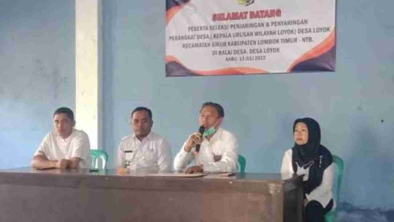 Penitia Seleksi Kawil Desa loyok