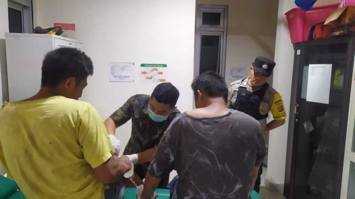 Dua jambret di lendang nangka