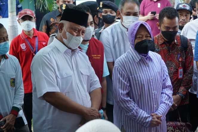 Menteri Sosial dan Bupati Lotim