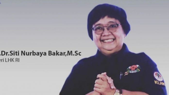 Menteri LHK RI Prof.Dr.Siti Nurbaya Bakar,M.Sc