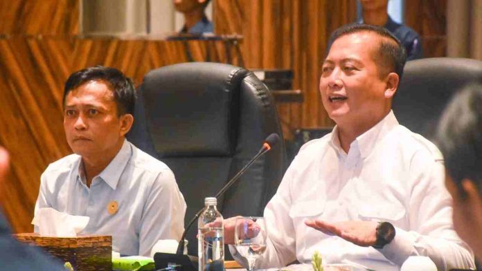 Gubernur NTB tinjau fasilitas Bandara Internasional Lombok.