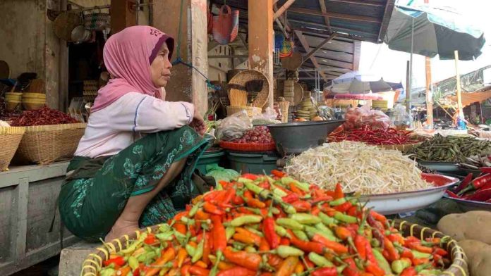 Pantauan harga cabai rawit di Pasar Mandalika Mataram menjelang Ramadan
