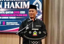 Gubernur Lalu Muhamad Iqbal Kukuhkan Dewan Hakim MTQ XXXI NTB di Lombok Tengah