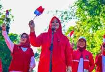Semarak HUT Ke-81 RI, Pemprov NTB dan Pemkot Mataram Sebar Ribuan Bendera Merah Putih