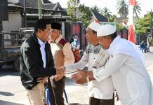 Resmikan Pengecoran Masjid Sulukul Muttaqin, Bupati Lotim: Beramal Sesuai Kemampuan, Jangan Terbebani
